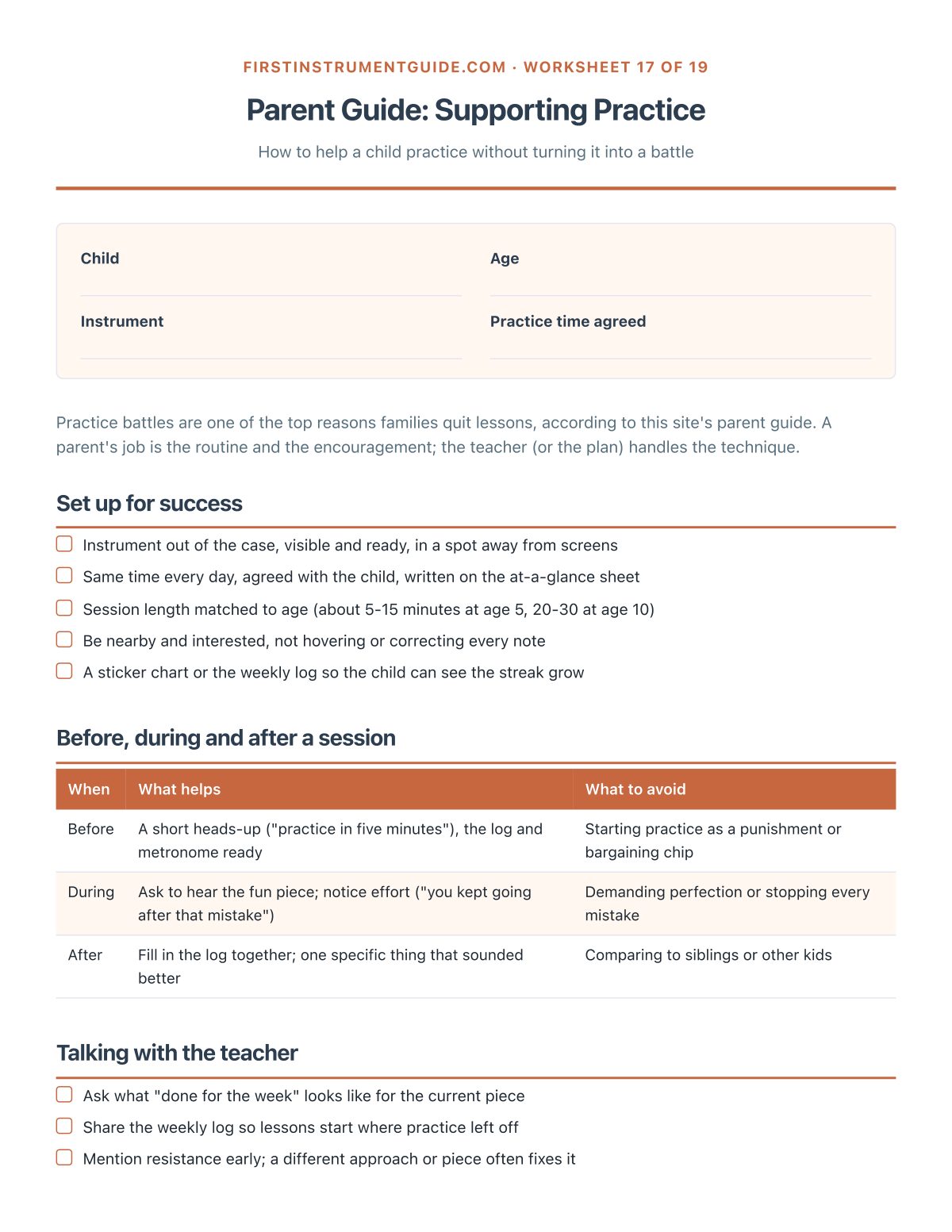 Parent Guide